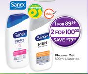 Sanex Shower Gel Assorted-500ml