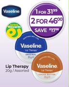 Vaseline Lip Therapy Assorted-20g