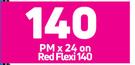Tecno Pop 7 Smartphone-On Red Flexi 140
