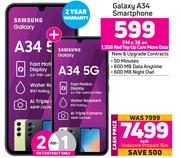  Samsung Galaxy A34 Smartphone-Each