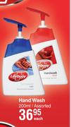 Lifebuoy Hand Wash Assorted-200ml Each
