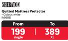 Sheraton Quilted Mattress Protector (Single)