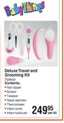 Baby Things Deluxe Travel & Grooming Kit 7 Piece-Per Kit