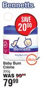 Bennetts Baby Bum Creme-300g