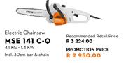 STIHL Electric Chainsaw MSE 141 C-Q