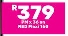 Samsung Galaxy A16 Smartphone-On Red Flexi 160