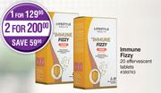 Lifestyle Health Immune Fizzy 20 Effervescent Tablets-For 1