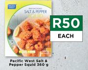 Pacific West Salt & Pepper Squid-360g Each