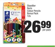 Staedtler Noris Colour Pencils Bonus Pack-12s Per pack
