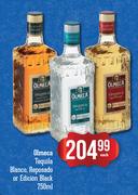 Olmeca Tequila Blanco, Reposado Or Ediction Black 750ml-Each