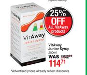 Vir Away Junior Syrup-200ml