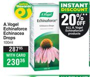A.Vogel Echinaforce Echinacea Drops-100ml