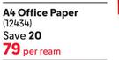 Typek A4 Office Paper-Per Ream