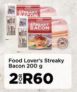Food Lover's Streaky Bacon-For 2 x 200g