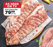 Pork Spare Ribs-Per kg