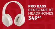 Pro Bass Renegade BT Headphones