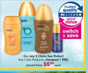 Clicks Sun Protect Sun Care Products-Each