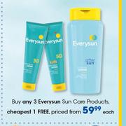 Everysun Sun Care Products-Each