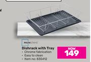 Mainstays Dish Rack With Tray