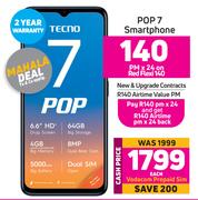 Tecno Pop 7 Smartphone-Each