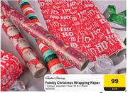 Family Christmas Wrapping Paper-Each