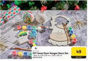 Excellent Houseware DIY Xmas Door Hanger Deco Set-Per Set