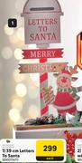 Excellent Houseware 39cm Letters To Santa