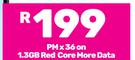 Honor X5b Plus Smartphone-On 1.3GB Red Core More Data