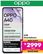 Oppo A40 Smartphone-Each