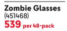 Ocean Zombie Glasses-Per 48-Pack