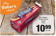 Blue Ribbon Brown Sliced Bread-700g Per Loaf