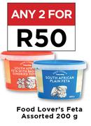 Food Lovers Feta Assorted-For Any 2 x 200g