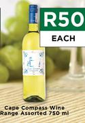 Cape Compass Wine Range Assorted-750ml