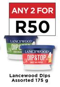 Lancewood Dips Assorted-For Any 2 x 175g