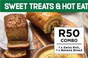 1 x Swiss Roll & 1 x Banana Bread Combo