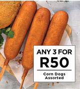 Corn Dog Assorted-For Any 3