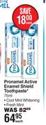 Sensodyne Pronamel Active Enamel Shield Toothpaste-75ml Each