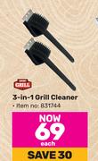 Expert Grill 3 In 1 Grill Cleaner-Each