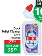 Duck Toilet Cleaner Assorted-500ml
