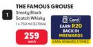 The Famous Grouse Smoky Black Scotch Whisky 321944-1 x 750ml Each