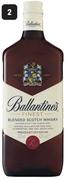 Ballantine's Finest Blended Scotch Whisky 110227-1 x 750ml