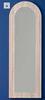 Arch Mirror White Wash-1.2m x 40mm x 2.5mm