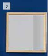 DH Square Box Mirror Frame Ash-430mm x 430mm x 50mm