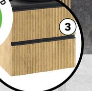 Sensea Studio Wall Hung Barthroom Cabinet (Light Oak) Striated 60cm 81490403