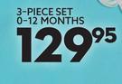 Disney Winnie The Pooh 3 Piece Set 0-12 Months