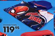 Spiderman Hooded Towel