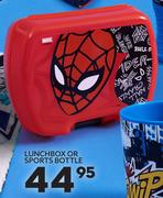 Spiderman Lunch Box Or Sports Bottle