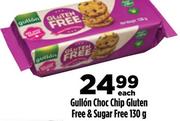 Gullon Choc Chip Gluten Free & Sugar Free-130g Each