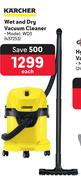 Karcher Wet And Dry Vacuum Cleaner WD3 