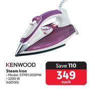 Kenwood 2200W Steam Iron STP61.000PW
